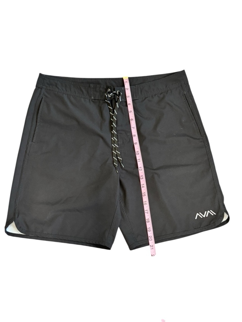 AVA Performance Gear Black Athletic Shorts Size 36 Stretch Training Gym - Picture 3 of 7